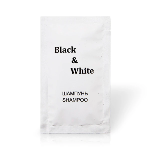 Шампунь в саше 10мл "Black & White"