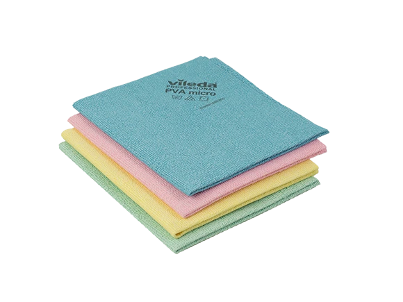 Салфетка Vileda ПВАмикро 38х35 см красная (артикул производителя 143591)