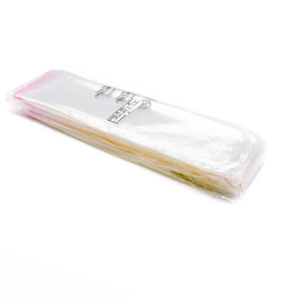 Пакет БОПП 60х200+40мм клеевой клапан 25мкм