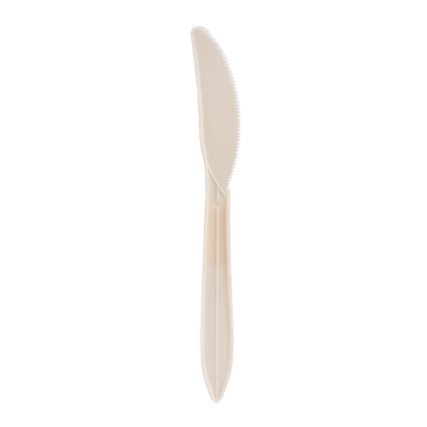 Нож 16 см кукурузный крахмал бежевый