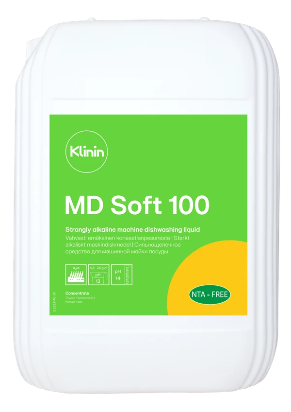 Средство моющее для ПММ для воды мягкой и средней жесткости KIILTO MD SOFT 100 10 л (артикул производителя 205038)