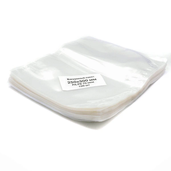 Вакуумный пакет ПА/ПЭ 250х300мм 70мкм