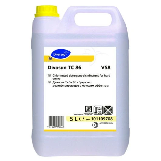 Средство дезинфицирующее (хлор) Diversey DIVOSAN TC 86 5 л  (артикул производителя 101109708)