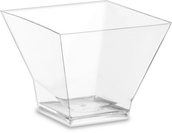 Форма фуршетная 120мл Пагода 67х67мм прозрачная