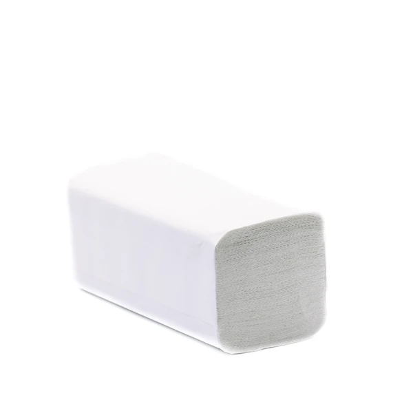 Бумажные полотенца листовые ТЕРЕС Стандарт V сложения 1 слойные белые 200 листов (артикул производителя Т-0226)