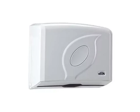 Диспенсер для листовых полотенец Uctem-Plas Awion Z сложения пластиковый белый (артикул производителя AEHB905)