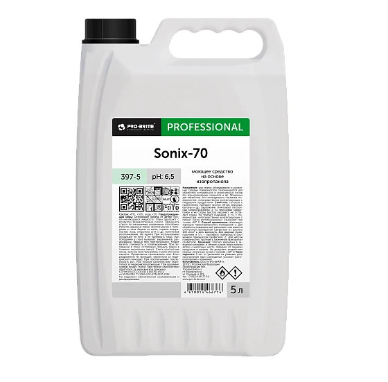 Средство дезинфицирующее (спирт) Pro-Brite SONIX-70 5 л (арт 397-5)