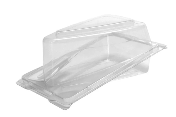 Контейнер д/кусочка торта ТР-235-9-60 треугольный