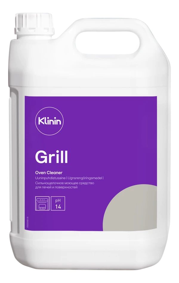 Средство для чистки грилей, плит, духовок Klinin C4 Grill 5 л (артикул производителя 205043)