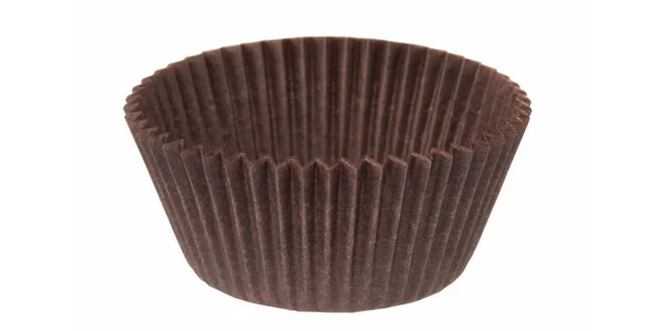 Бумажные тарталетки 70х25 мм круглые коричневые
