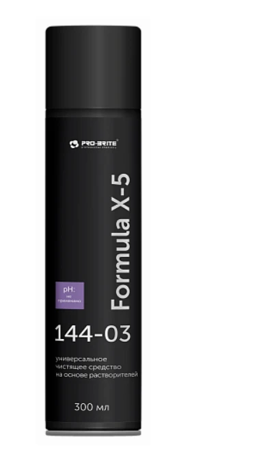 Средство для удаления клея, чернил, маркера Pro-Brite FORMULA X-5 аэрозоль 0,3 л (арт 144-03)