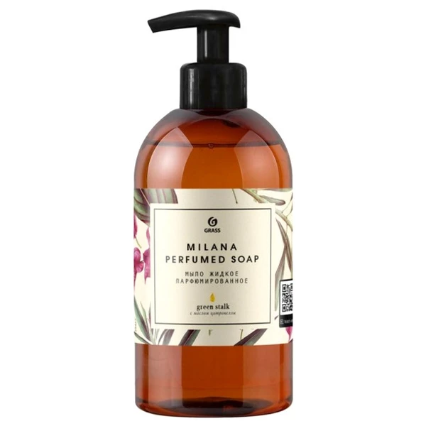 Крем для рук парфюмированный GRASS Milana Green Stalk 0,3 л (арт 145000)