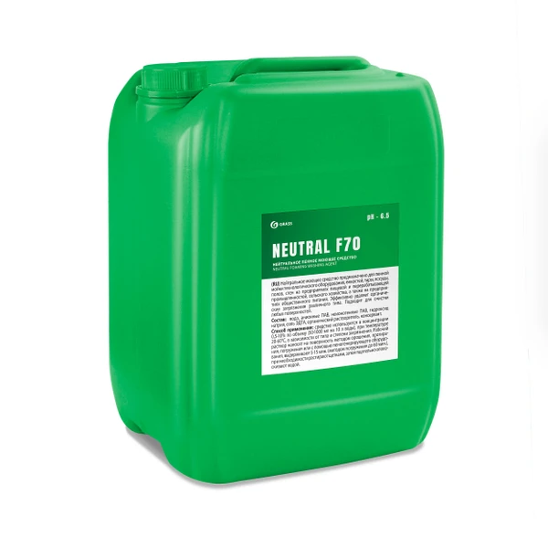Средство нейтральное моющее для пищевых производств GRASS NEUTRAL F 70 пенное 19 л (артикул производителя 550042)