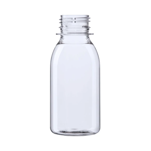 Бутылка ПЭТ 0,100л с УЗКИМ горлом кругл. прозрачная