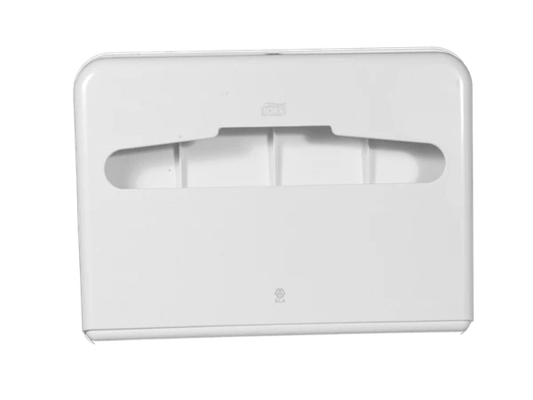 Диспенсер для бумажных покрытий на унитаз TORK V1 Elevation белый пластик (артикул производителя 344080)