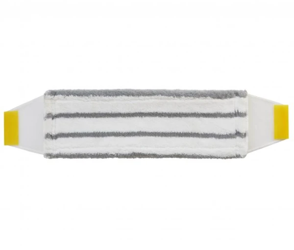 Моп плоский 40см микрофибра ухо с жесткими абразивными вставками желтый SYR (артикул производителя 993951)