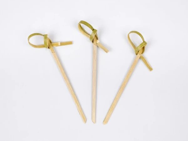 Пика "Узелок" бамбук 6см Ben Fatto (100шт/уп) 