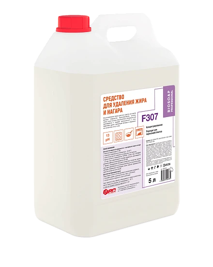 Средство для чистки грилей, плит, духовок Biosoap F307 5 л (артикул производителя 9050124)