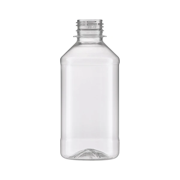 Бутылка ПЭТ 0,25л с УЗКИМ горлом кругл. прозрачная