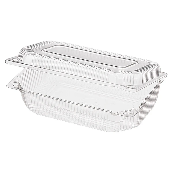 Контейнер ракушка РК-21 пластиковый прямоугольный 219х142х64 мм прозрачный 