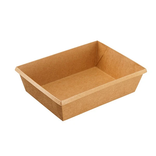 Контейнер бумажный OneClick 500 (160х120х45) крафт 