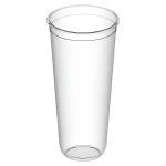 Стакан одноразовый пластиковый 650мл Bubble Cup с U-образным дном глянец