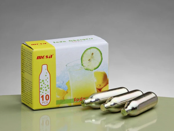 Баллончики для сифона для газирования напитков MOSA (CO2) 10 шт/уп