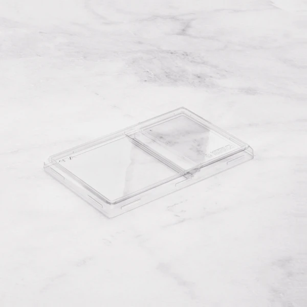 Крышка к контейнеру OneClick 800 2-секц плоская прозрачная 